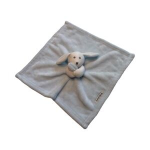 Blankets & Beyond Blue Bunny Lovey Security Blanket Plush Animal